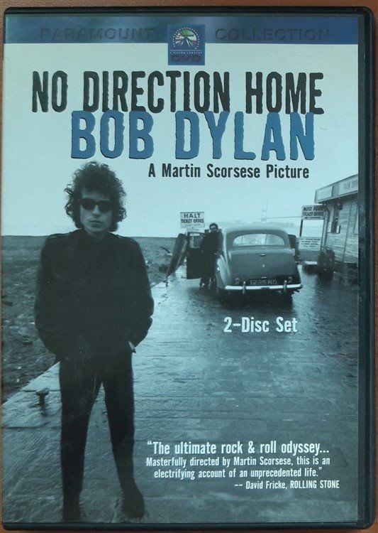 NO DIRECTION HOME BOB DYLAN - EVE DÖNÜŞ YOK - MARTIN SCORSESE - 2xDVD 2.EL