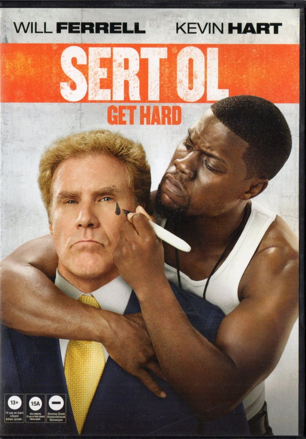 GET HARD - SERT OL - WILL FERRELL - KEVIN HART - DVD 2.EL