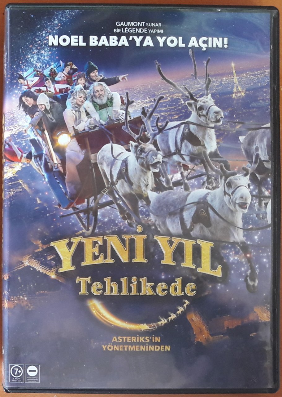 YENİ YIL TEHLİKEDE - SANTA & CIE - ALAIN CHABAT - DVD 2.EL
