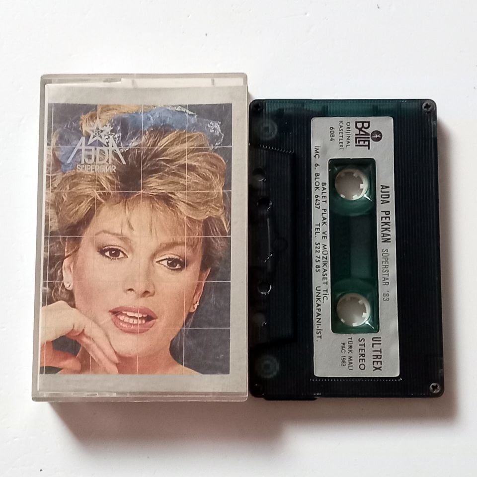 AJDA PEKKAN - SÜPERSTAR \'83  (1983) - KASET 2.EL