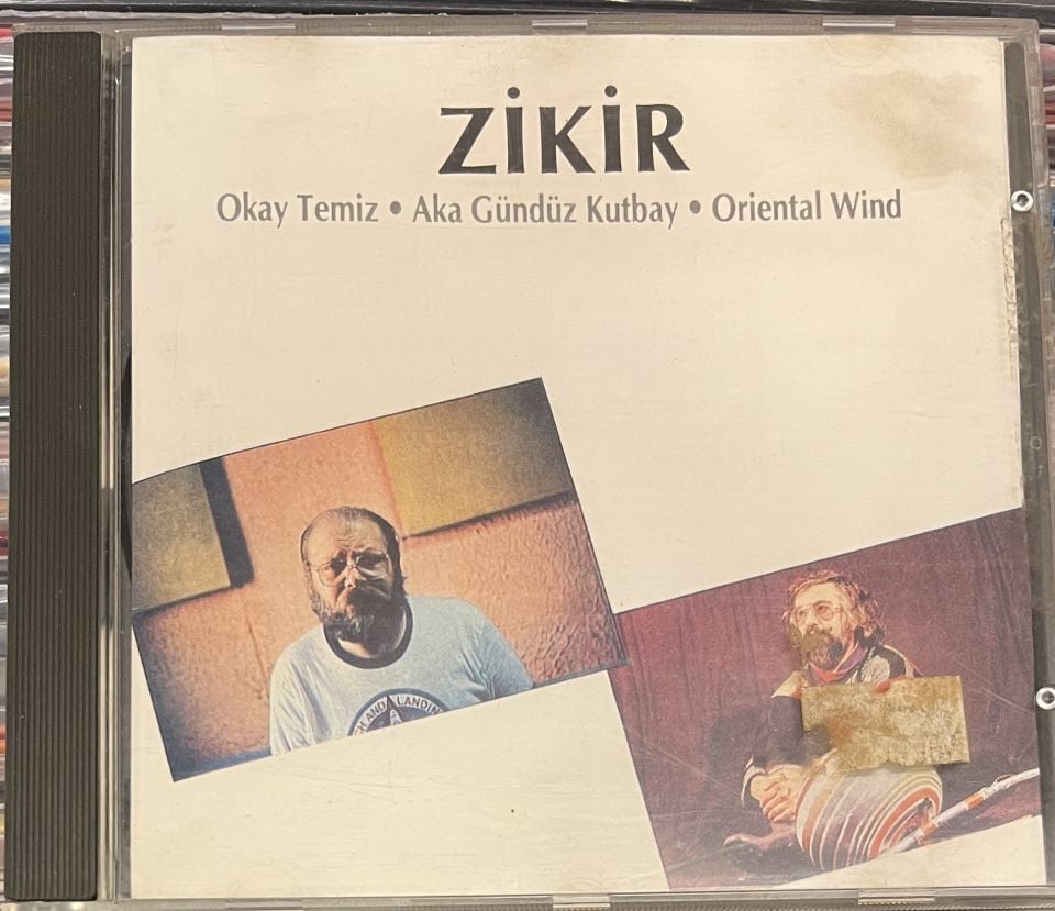 OKAY TEMİZ & ORIENTAL WIND  & AKA GÜNDÜZ KUTBAY - ZİKİR (1979) - CD 1989 İLK BASKI 2.EL