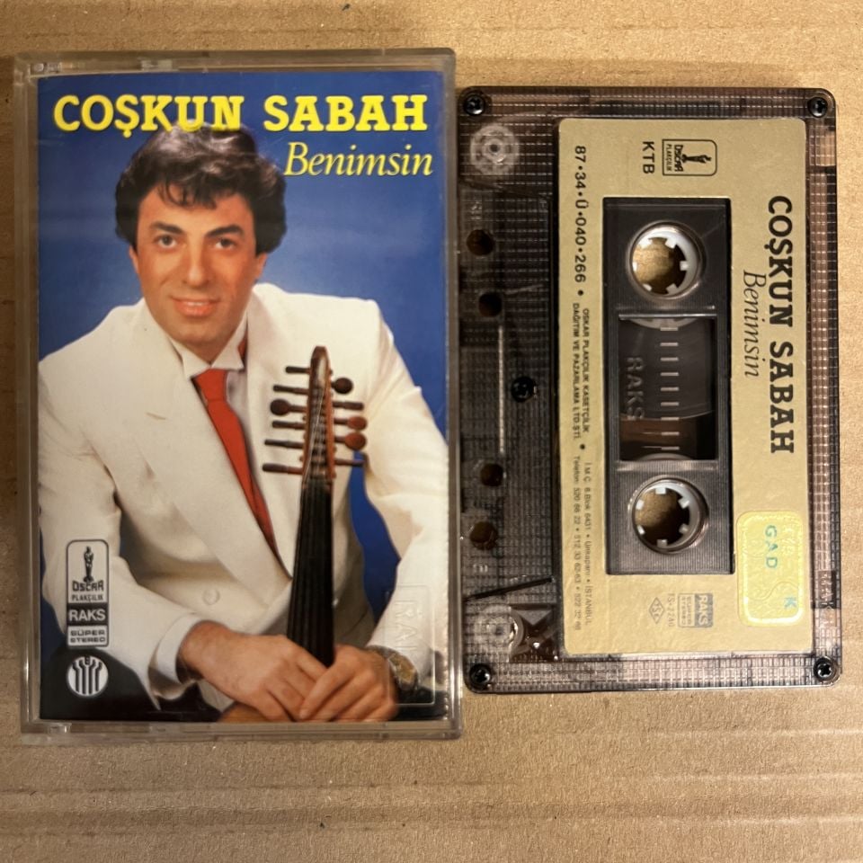 COŞKUN SABAH - BENİMSİN  (1987) - KASET 2.EL