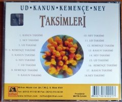 TAKSİMLER / UD, KANUN, KEMENÇE, NEY - CD 2.EL