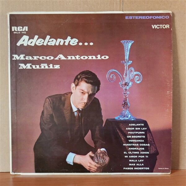 MARCO ANTONIO MUÑIZ – ADELANTE (1963) - LP 2.EL PLAK