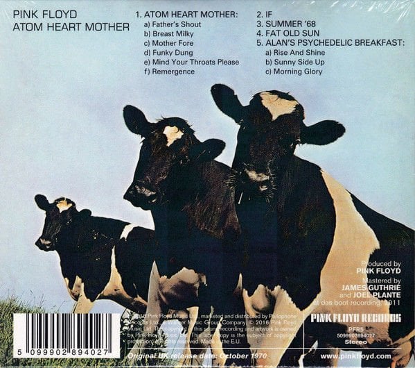 PINK FLOYD – ATOM HEART MOTHER  (1970) - CD 2016 DIGISLEEVE