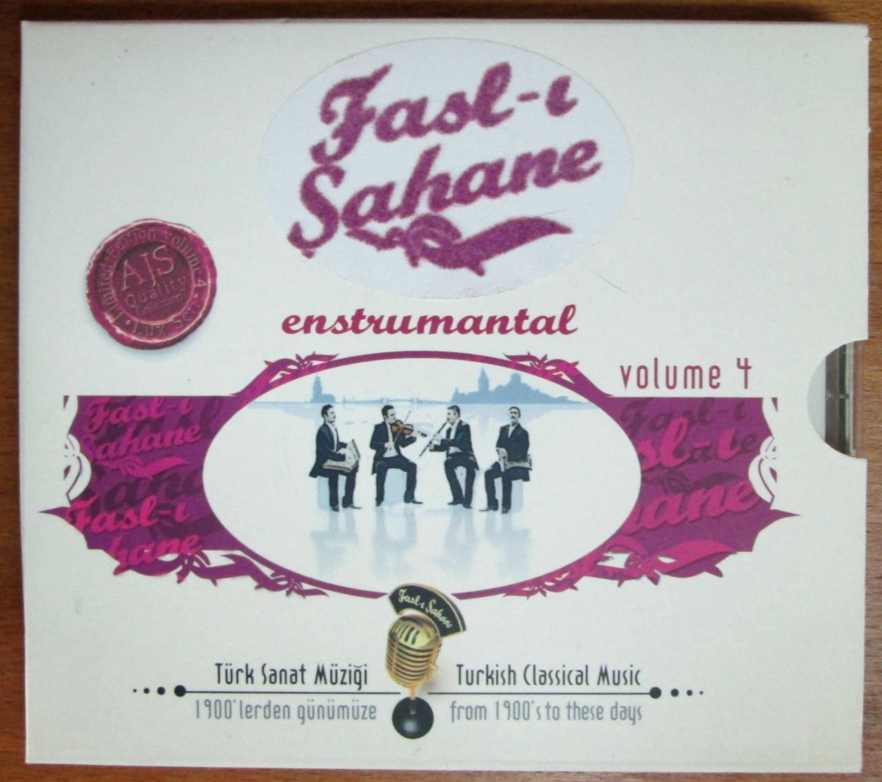 FASL-I ŞAHANE ENSTRÜMANTAL TSM VOL.4 -CD 2.EL