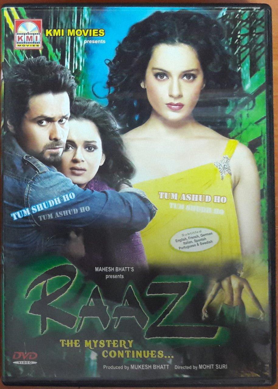 RAAZ - HİNT SİNEMASI - DVD 2.EL TR ALTYAZI YOK