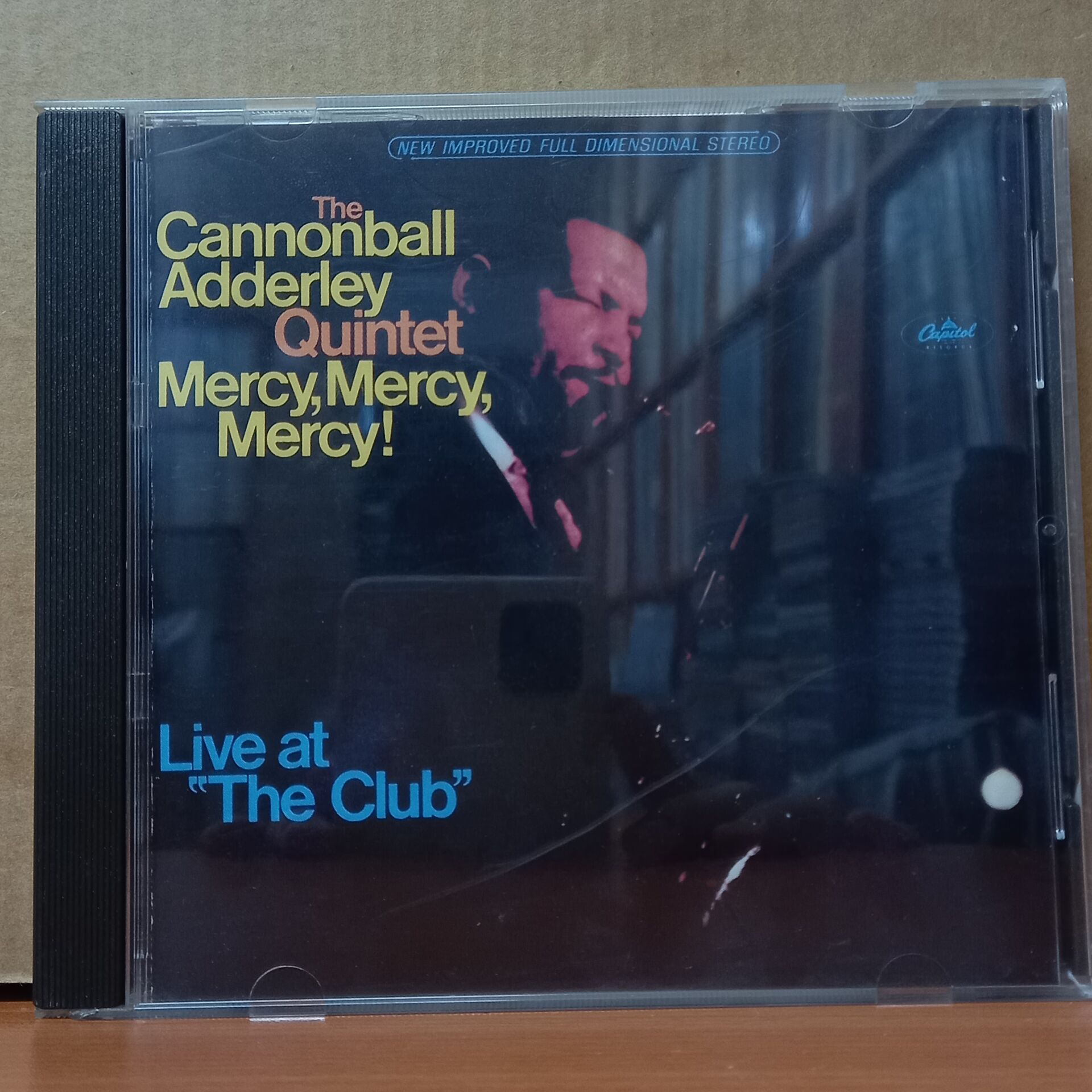 THE CANNONBALL ADDERLEY QUINTET – MERCY, MERCY, MERCY! / LIVE AT ''THE CLUB'' (1995) - CD 2.EL