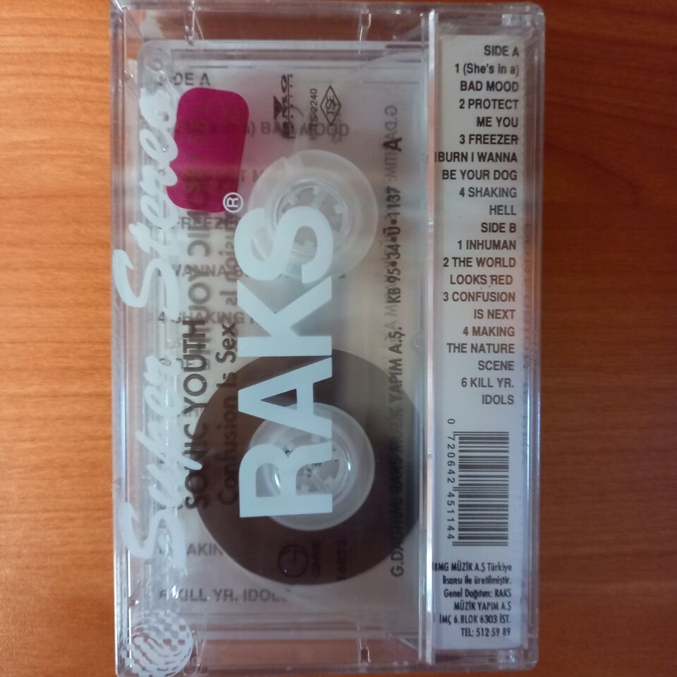 SONIC YOUTH - CONFUSION IS SEX (1995) - KASET SIFIR