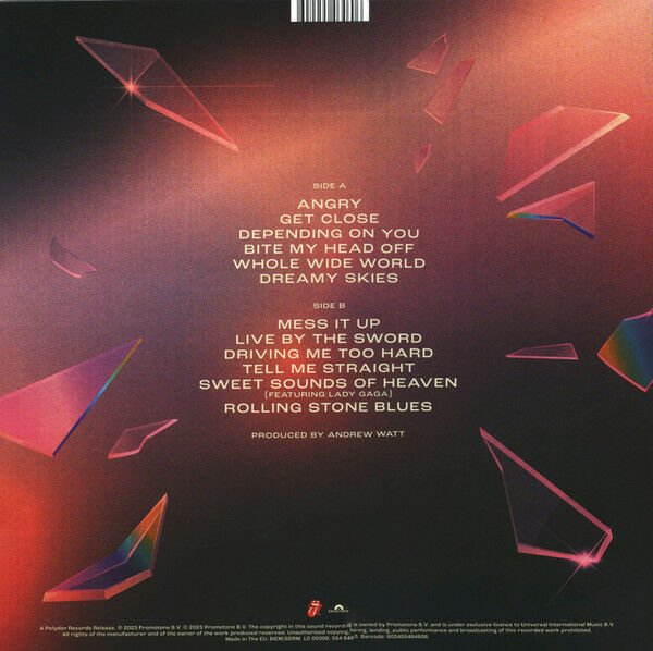ROLLING STONES - HACKNEY DIAMONDS (2023) - LP INDIE STORE EXCLUSIVE CLEAR VINYL ŞEFFAF SIFIR PLAK