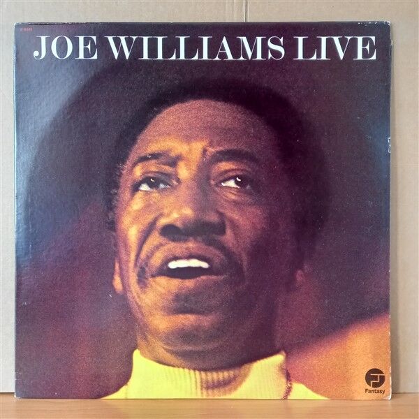 JOE WILLIAMS – JOE WILLIAMS LIVE (1973) - LP 2.EL PLAK