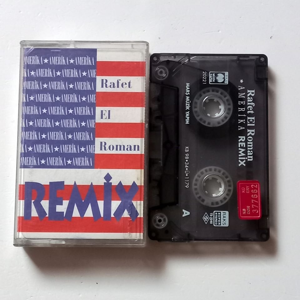 RAFET EL ROMAN - AMERİKA REMIX (1998) - KASET  2.EL