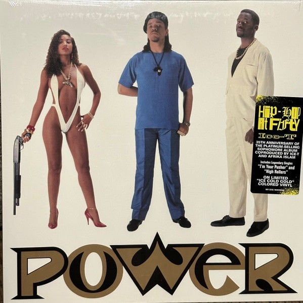 ICE-T - POWER (1988) - 2023 35TH ANNIVERSARY COLORED LP RAP, HIP HOP SIFIR PLAK