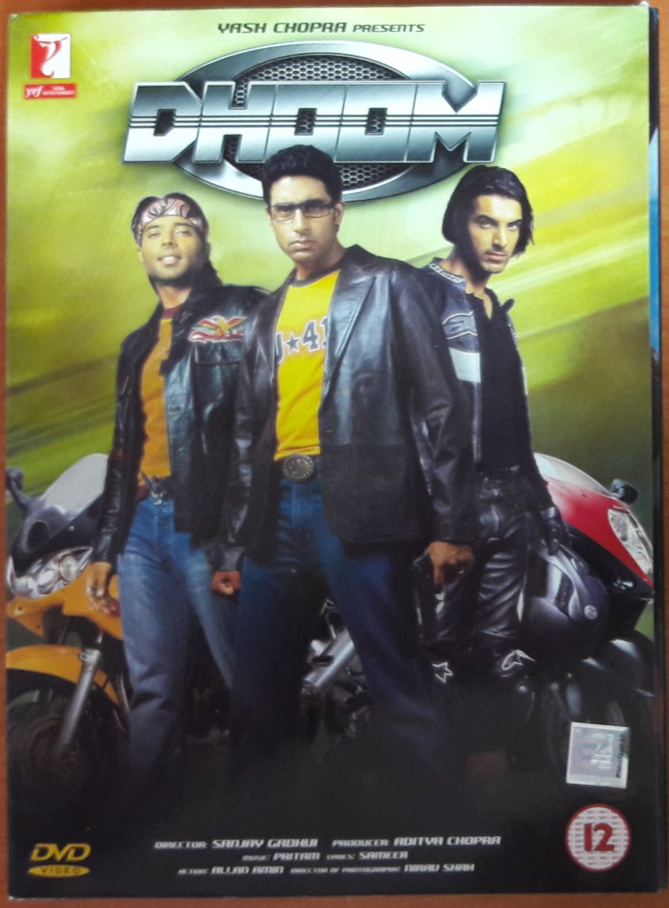 DHOOM - HİNT SİNEMASI - DVD 2.EL TR ALTYAZI YOK