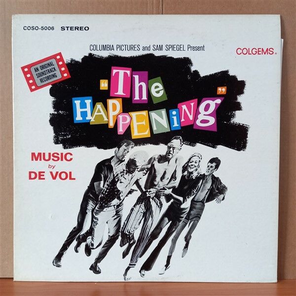 THE HAPPENING SOUNDTRACK / DE VOL (1967) - LP 2.EL PLAK