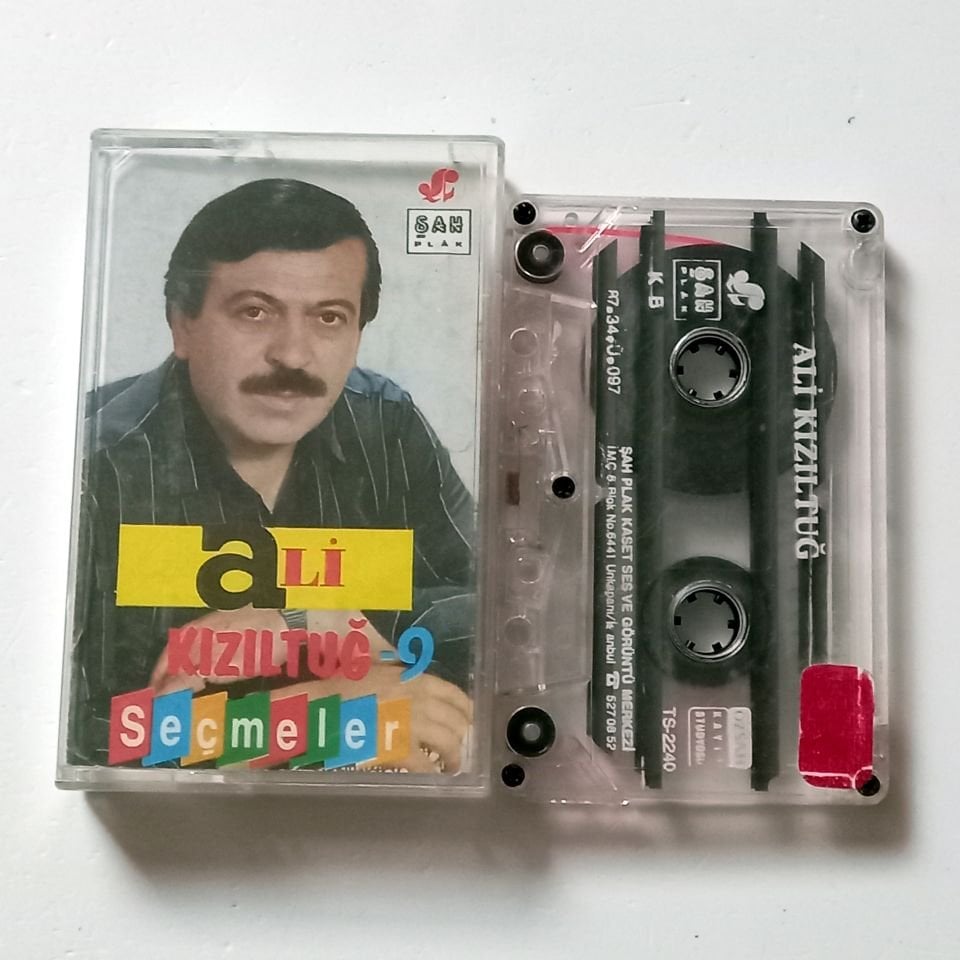 ALİ KIZILTUĞ - 9 SEÇMELER (1987) - KASET  2.EL