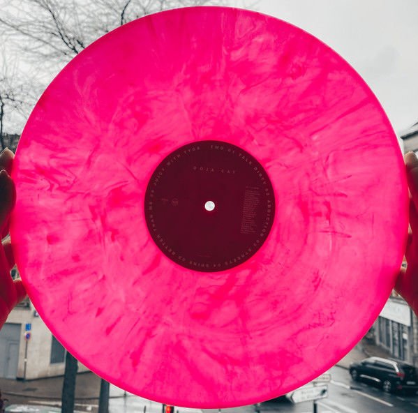 DOJA CAT - HOT PINK (2019) - LP PINK COLOURED SIFIR PLAK