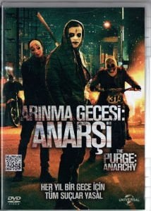 THE PURGE: ANARCHY - ARINMA GECESİ: ANARŞİ - JAMES DEMONACO - DVD 2.EL