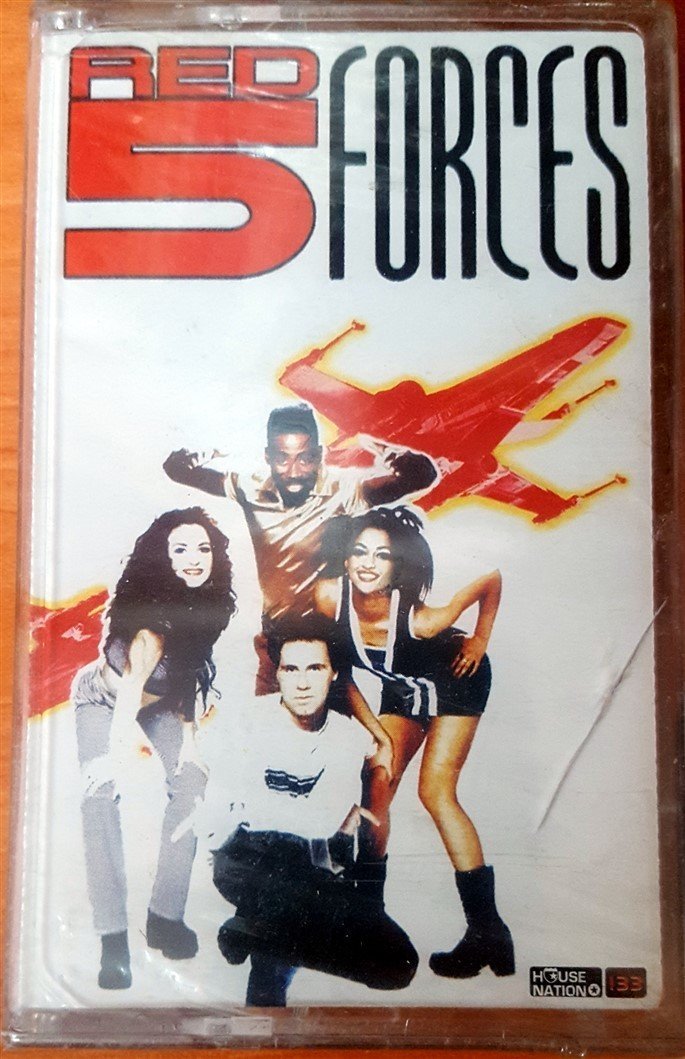 RED 5 - FORCES (1997) SONY CASSETTE MADE IN TURKEY ''NEW''