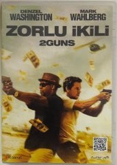 ZORLU İKİLİ - 2 GUNS - DENZEL WASHINGTON - MARK WAHLBERG - DVD 2.EL