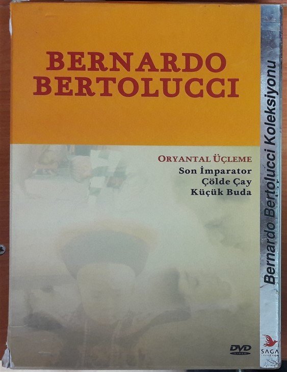 SON İMPARATOR/ÇÖLDE ÇAY/KÜÇÜK BUDA - BERNARDO BERTOLUCCI ORYANTAL ÜÇLEME - DVD KUTU 2.EL