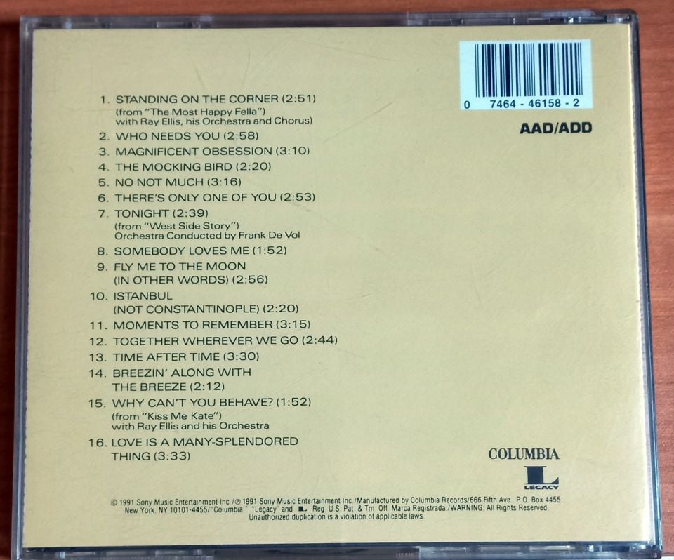 THE FOUR LADS – 16 MOST REQUESTED SONGS (1991) - CD 2.EL