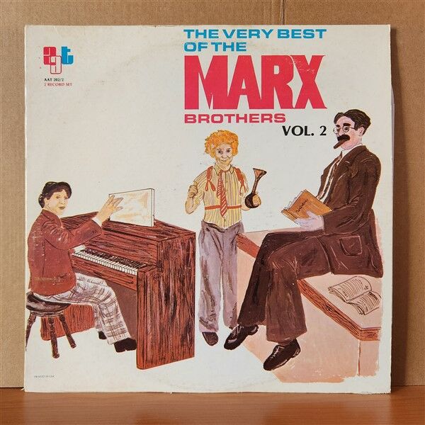 THE MARX BROTHERS – THE VERY BEST OF THE MARX BROTHERS VOL. 2 (1977) - 2LP 2.EL PLAK