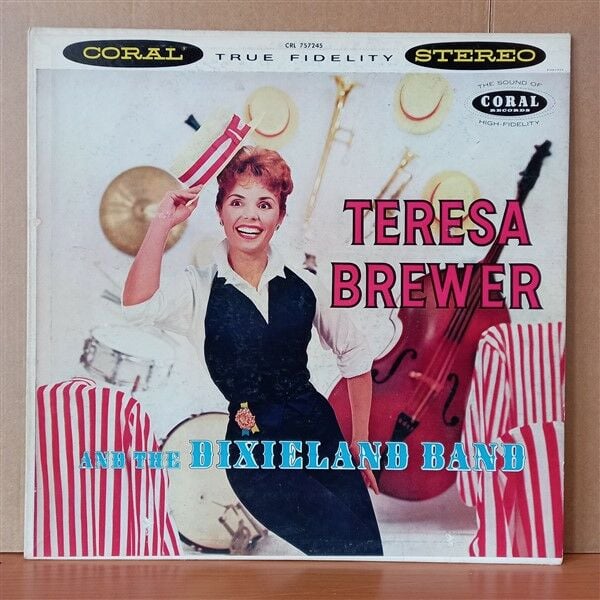 TERESA BREWER AND THE DIXIELAND BAND – TERESA BREWER AND THE DIXIELAND BAND (1958) - LP 2.EL PLAK