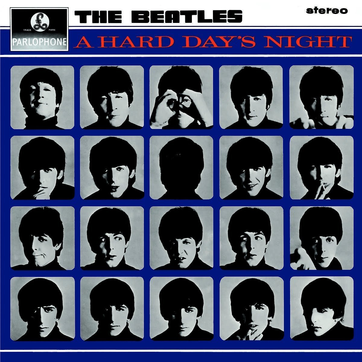 THE BEATLES - A HARD DAY'S NIGHT (1964) - LP 180GR 2012 EDITION REISSUE SIFIR PLAK