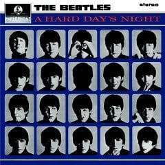THE BEATLES - A HARD DAY'S NIGHT (1964) - LP 180GR 2012 EDITION REISSUE SIFIR PLAK