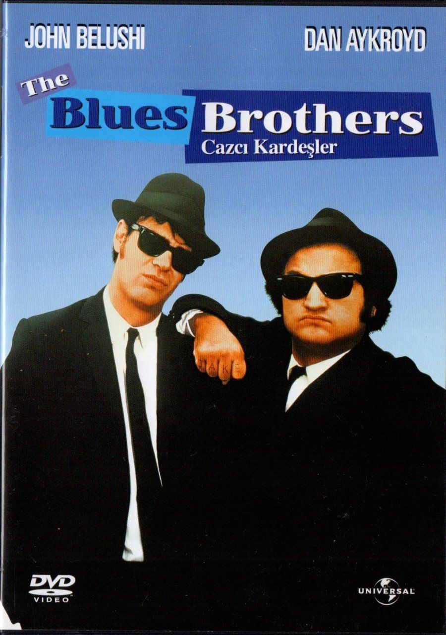 THE BLUES BROTHERS - CAZCI KARDEŞLER - JOHN BELUSHI - DAN AYKROYD - DVD 2.EL