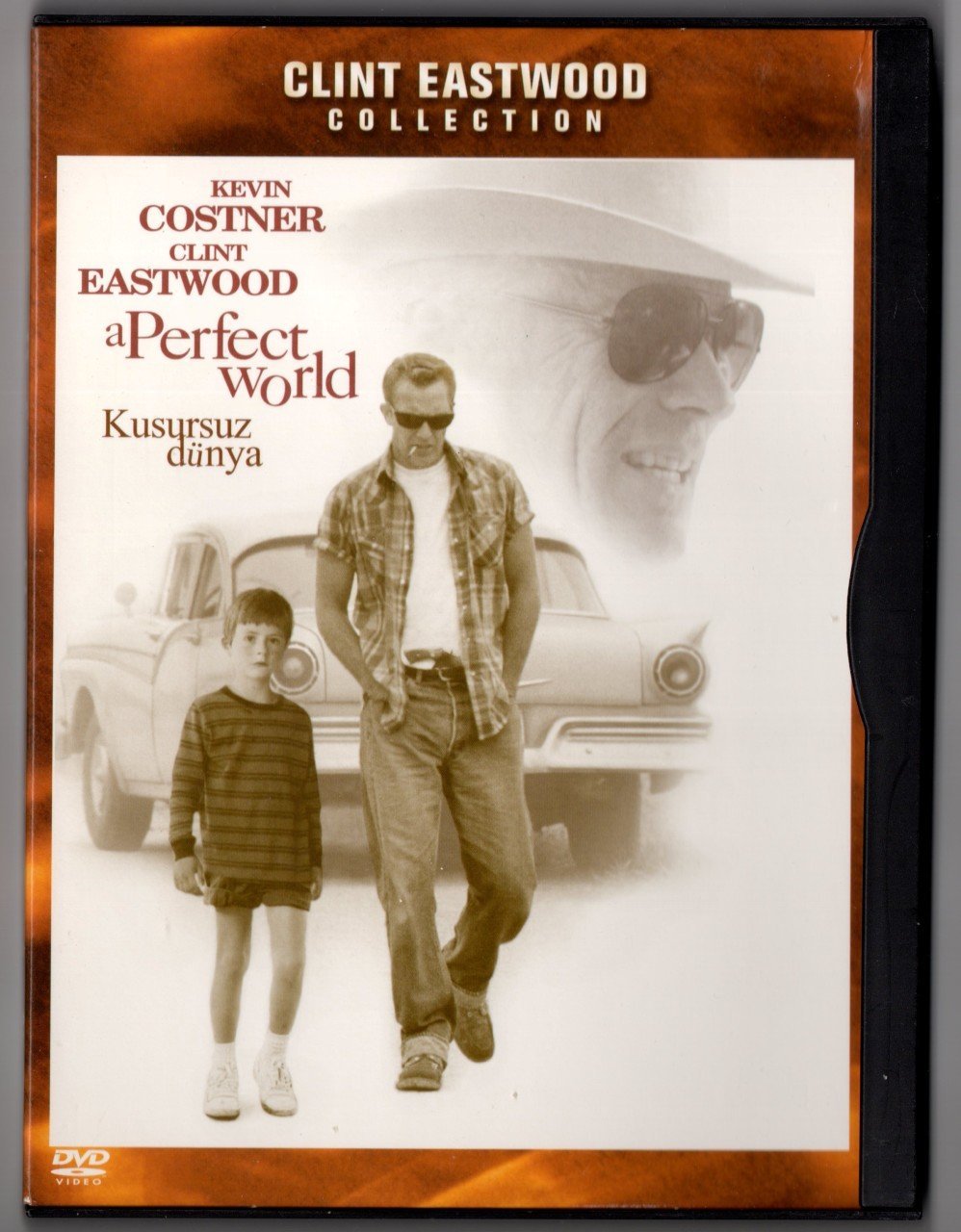 A PERFECT WORLD - KUSURSUZ DÜNYA - KEVIN COSTNER - LAURA DERN - CLINT EASTWOOD - SNAPCASE DVD 2.EL