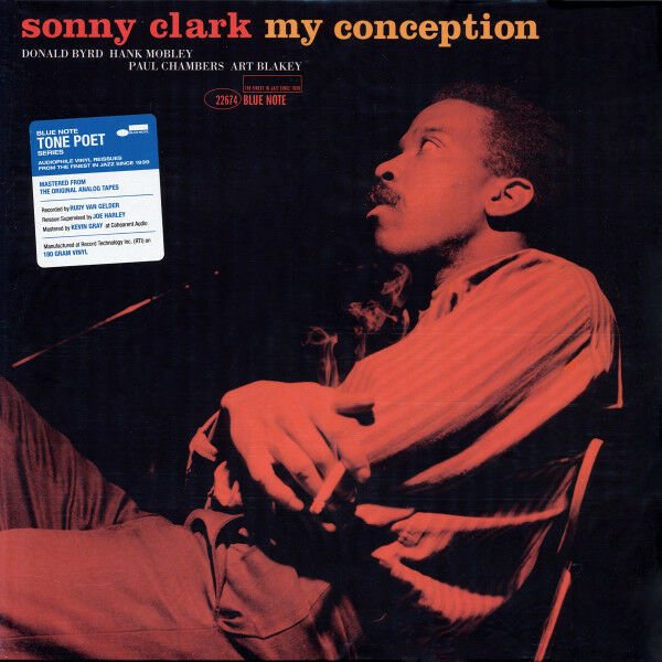 SONNY CLARK - MY CONCEPTION (1979) - LP BLUE NOTE TONE POET SERIES 180GR 2021 EDITION SIFIR PLAK