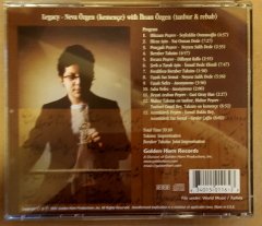 NEVA ÖZGEN (KEMENÇE) İHSAN ÖZGEN (TANBUR & REBAP) - LEGACY (2001) - CD 2.EL