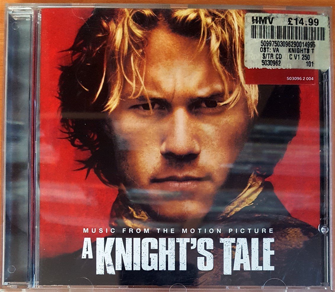 A KNIGHT'S TALE OST / QUEEN WAR HEART ERIC CLAPTON THIN LIZZY DAVID BOWIE (2001) CD 2.EL