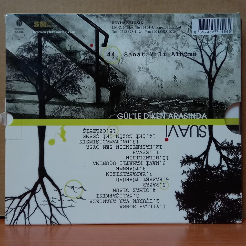 SUAVİ – GÜL'LE DİKEN ARASINDA (2011) - CD 2.EL