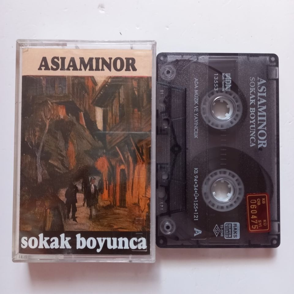 ASIAMINOR - SOKAK BOYUNCA (1994) - KASET 2.EL