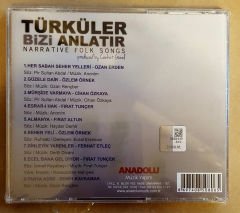 TÜRKÜLER BİZİ ANLATIR KARIŞIK THM CD ÖZLEM ÖRNEK OZAN ERDEN FIRAT ALTUN CİHAN ÖZKAYA FIRAT TUNÇER SF