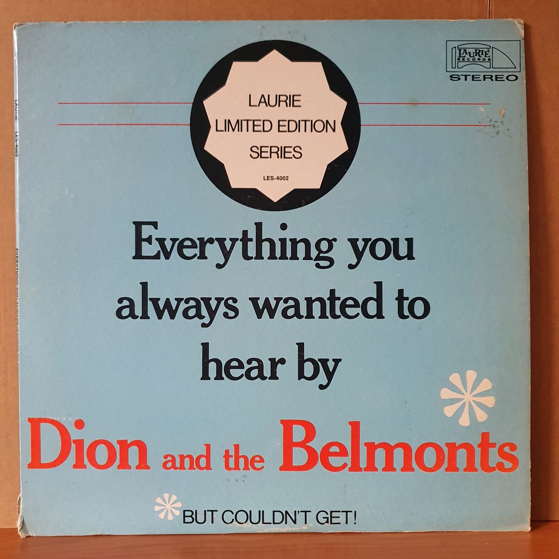 DION AND THE BELMONTS - EVERYTHING YOU ALWAYS WANTED TO HEAR BY (1977) - LP 2.EL PLAK