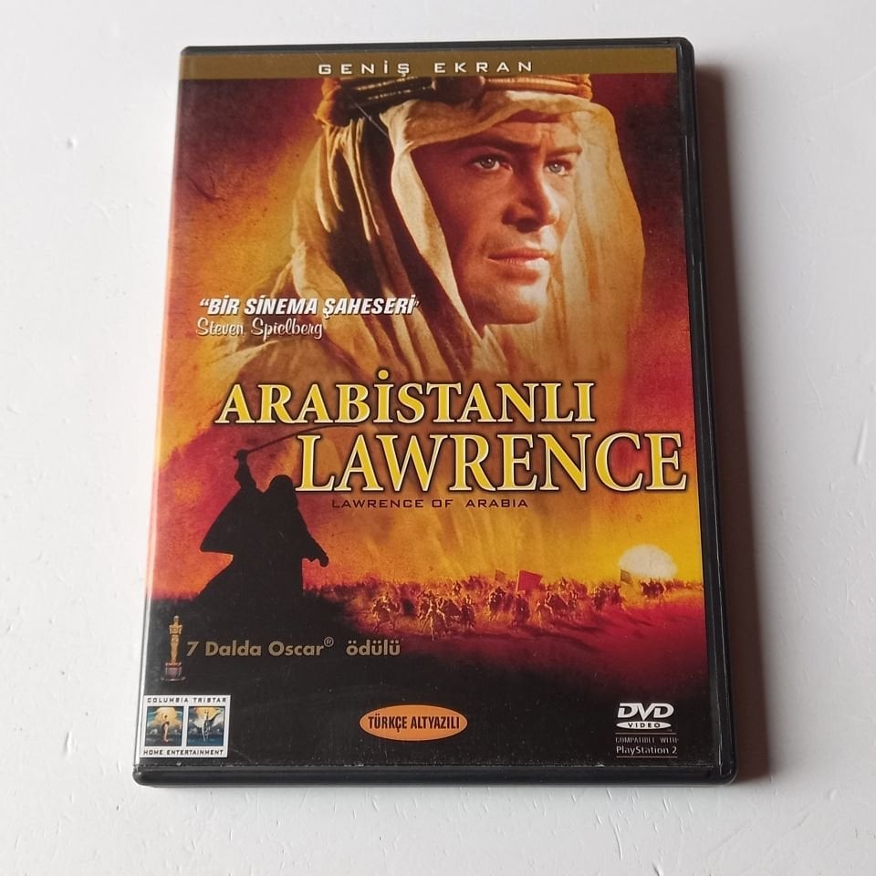 ARABİSTANLI LAWRENCE / LAWRENCE OF ARABIA - ALEC GUINNESS, ANTHONY QUINN - YÖN.: DAVID LEAN - 2DVD 2.EL