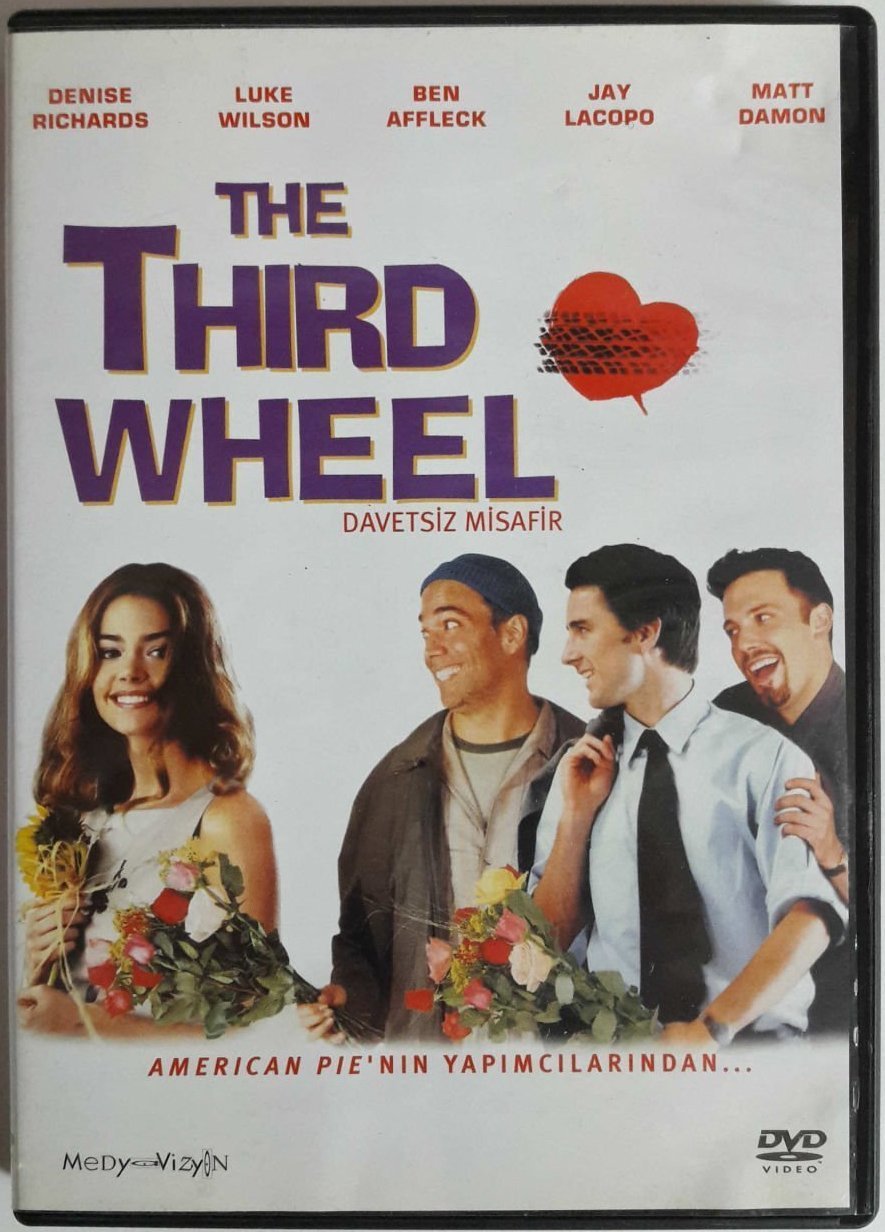THE THIRD WHEEL - DAVETSİZ MİSAFİR - BEN AFFLECK - MATT DAMON - DVD 2.EL