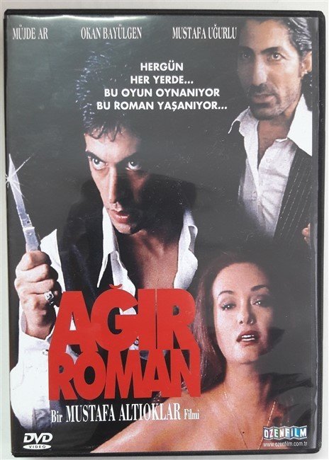 AĞIR ROMAN - MÜJDE AR - OKAN BAYÜLGEN - MUSTAFA UĞURLU - MUSTAFA ALTIOKLAR - DVD 2.EL
