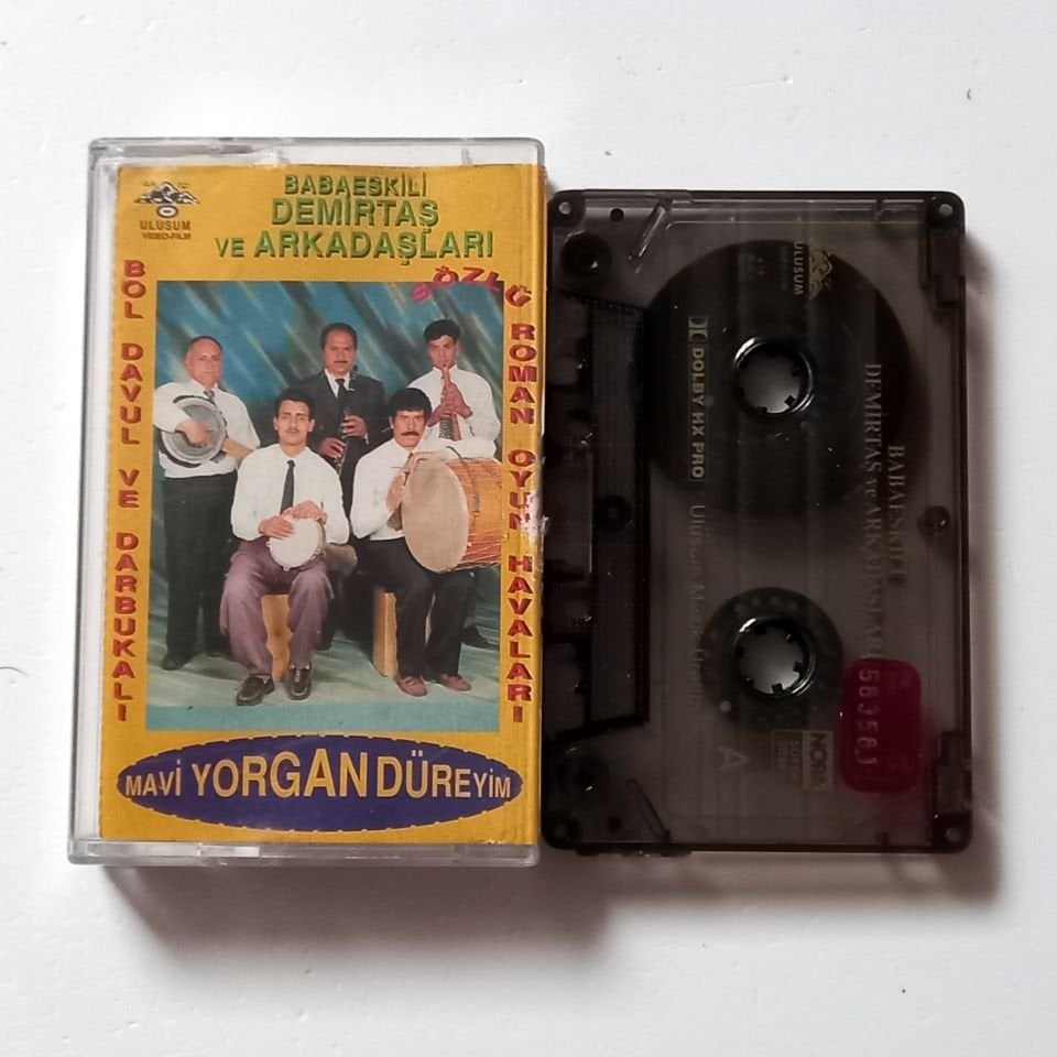 BABAESKİLİ DEMİRTAŞ VE ARKADAŞLARI - MAVİ YORGAN DÜREYİM (1995) - KASET 2.EL