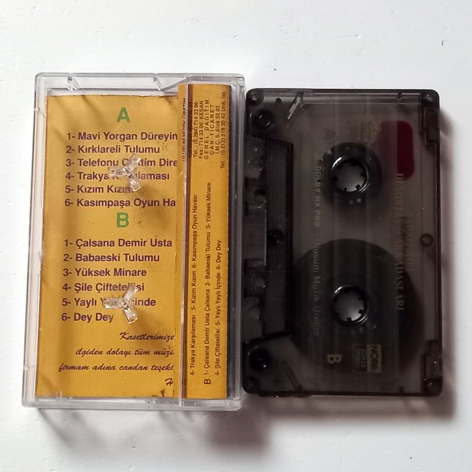 BABAESKİLİ DEMİRTAŞ VE ARKADAŞLARI - MAVİ YORGAN DÜREYİM (1995) - KASET 2.EL