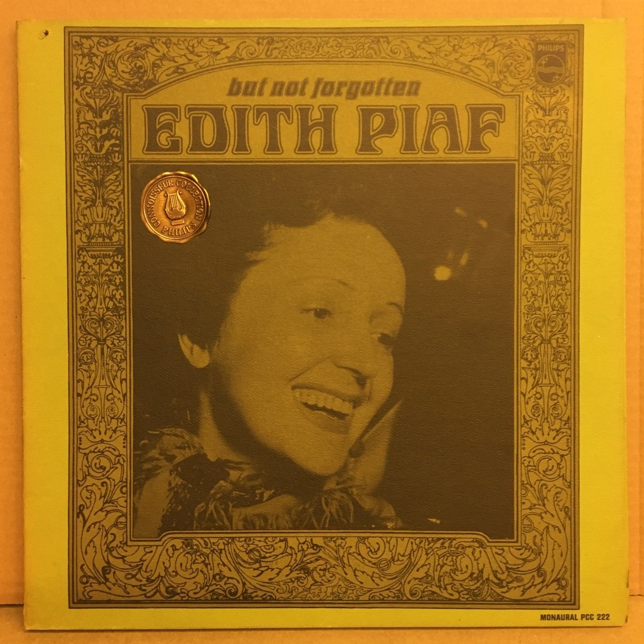 EDITH PIAF - BUT NOT FORGETTEN GATEFOLD KİTAPÇIKLI USA BASKI
