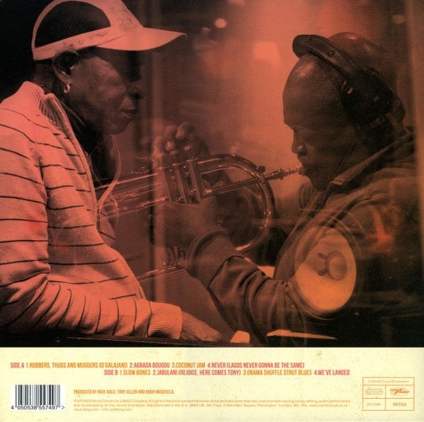 TONY ALLEN & HUGH MASEKELA - REJOICE (2020) - LP 180GR AFROBEAT JAZZ SIFIR PLAK