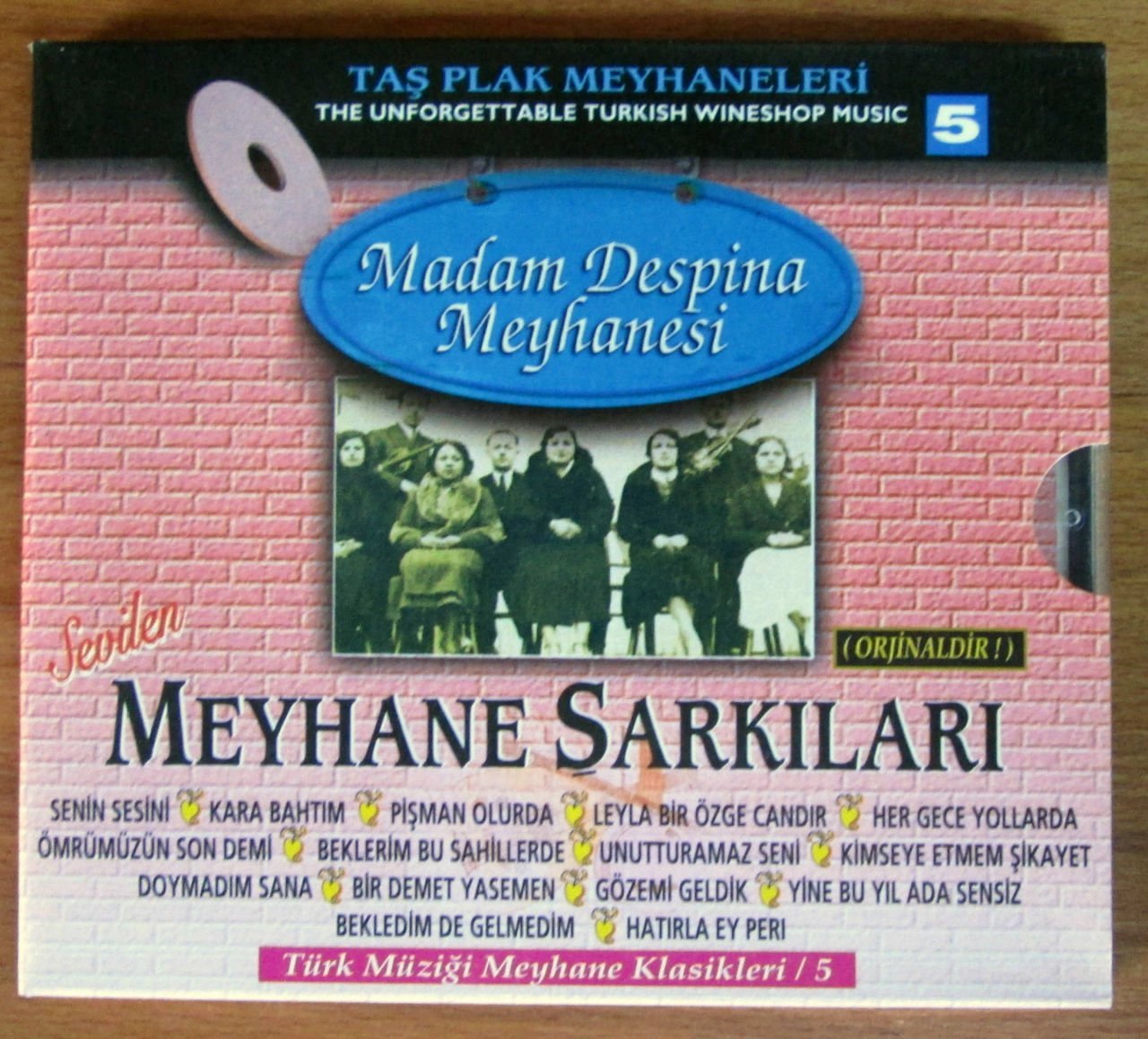 MADAM DESPİNA MEYHANESİ CD 2.EL