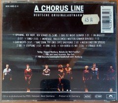 A CHORUS LINE - DEUTSCHE ORIGINALAUFNAHME (1988) MADE IN WEST GERMANY CD 2.EL