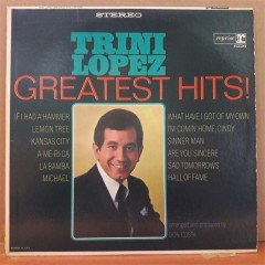 TRINI LOPEZ - GREATEST HITS - PLAK 2.EL