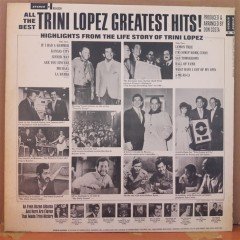 TRINI LOPEZ - GREATEST HITS - PLAK 2.EL
